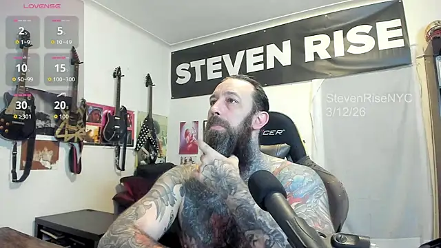 StevenRiseNYC online show from March 2026 12:44:02 PM
